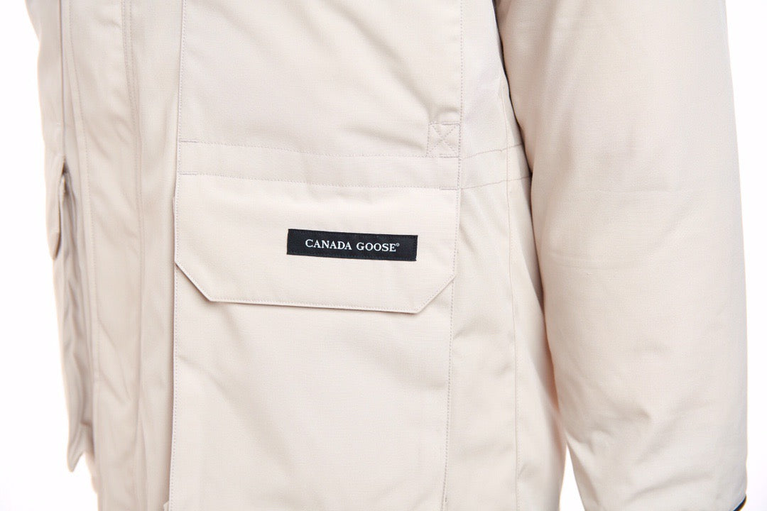 Canada Goose Expedition Parka Cream