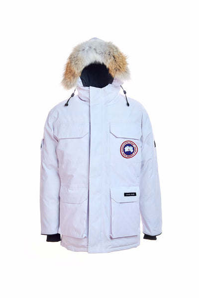 Canada Goose Expedition Parka White