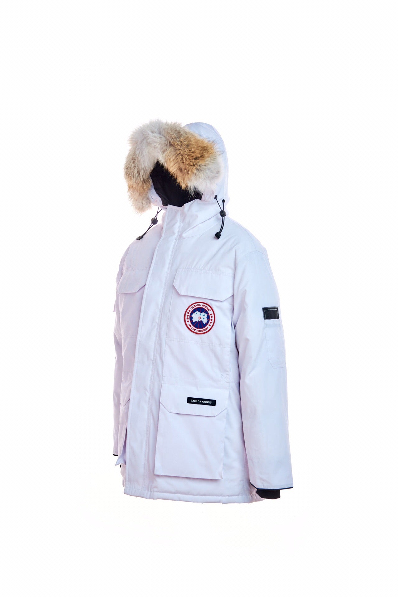 Kanada Gans Expedition Parka Weiß