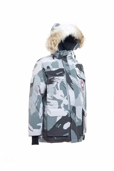 Canada Goose Expedition Parka Gray Camouflage