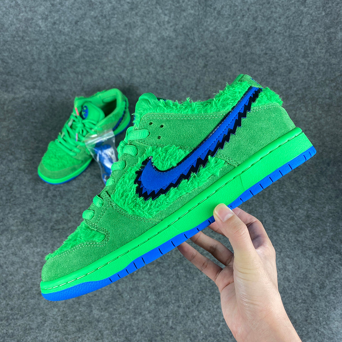 Dankbar tot x Dunk Low SB 'Grüner Bear'