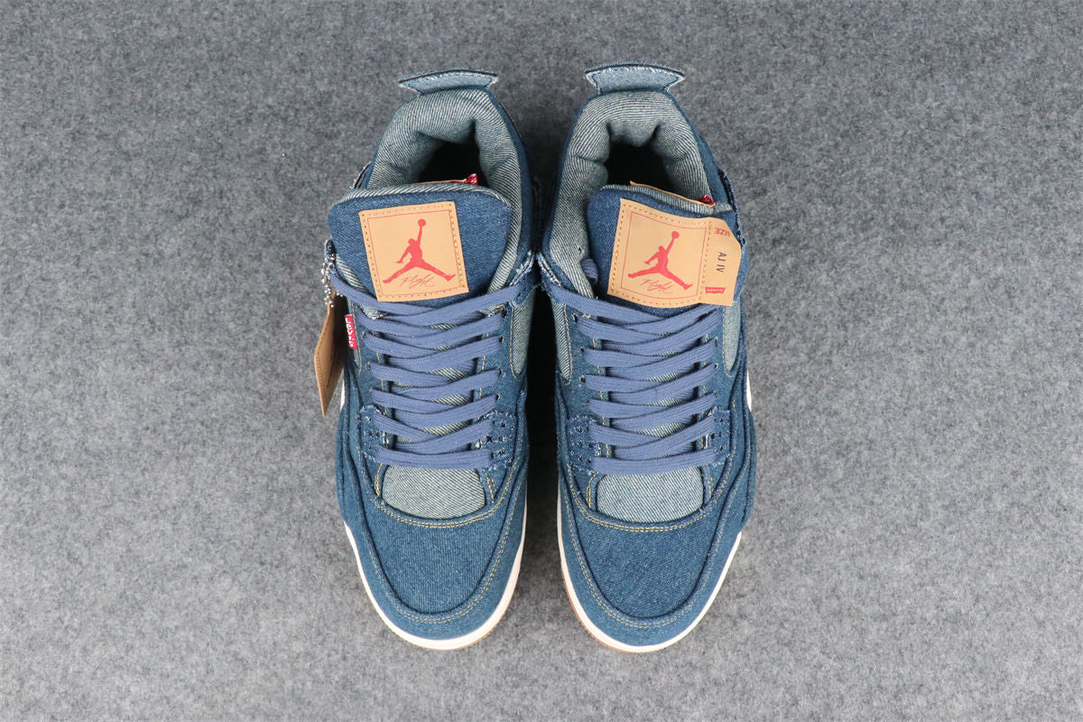 Levi's x Air Jordan 4 Retro 'Denim'