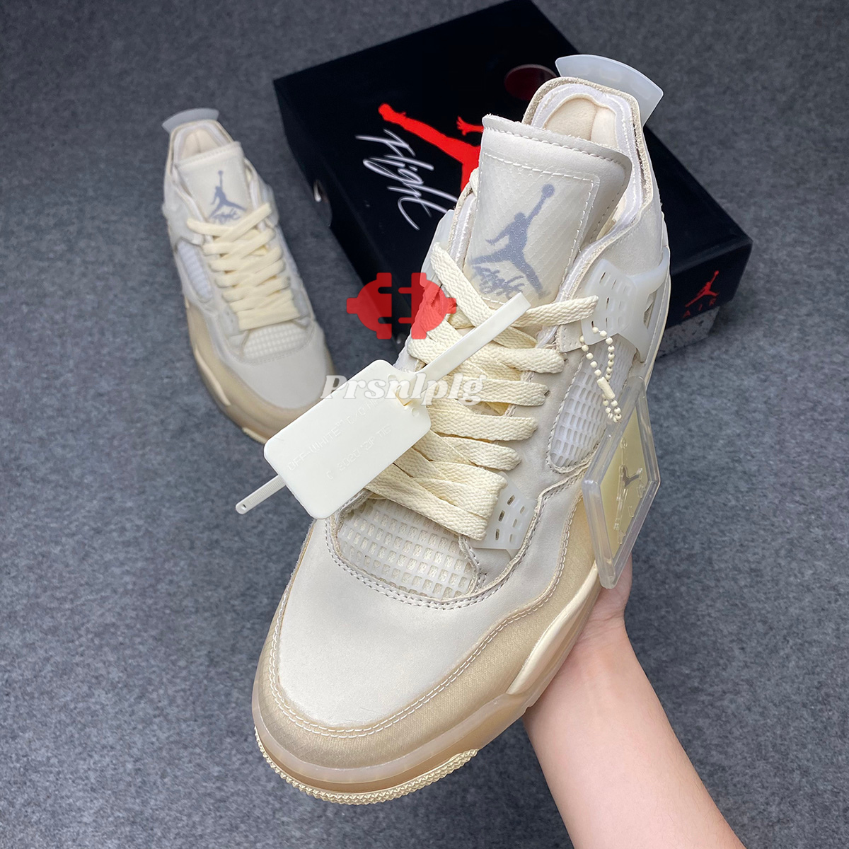 Gebroken wit x Air Jordan 4 SP 'Sail'