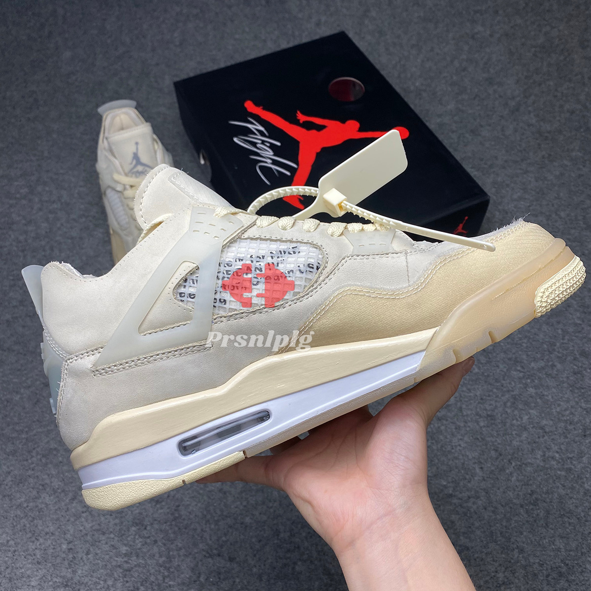 Gebroken wit x Air Jordan 4 SP 'Sail'