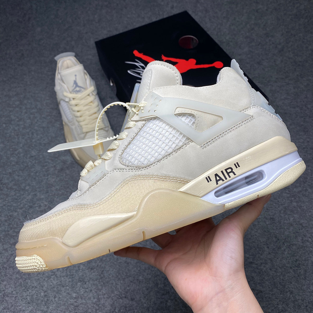 Gebroken wit x Air Jordan 4 SP 'Sail'