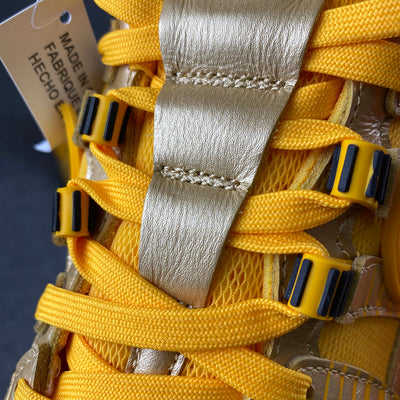 Off-White x Air Rubber Dunk 'University Gold'