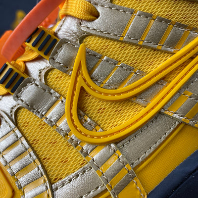 Off-White x Air Rubber Dunk 'University Gold'