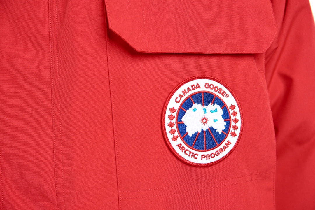 Canada Goose Expedition Parka Red