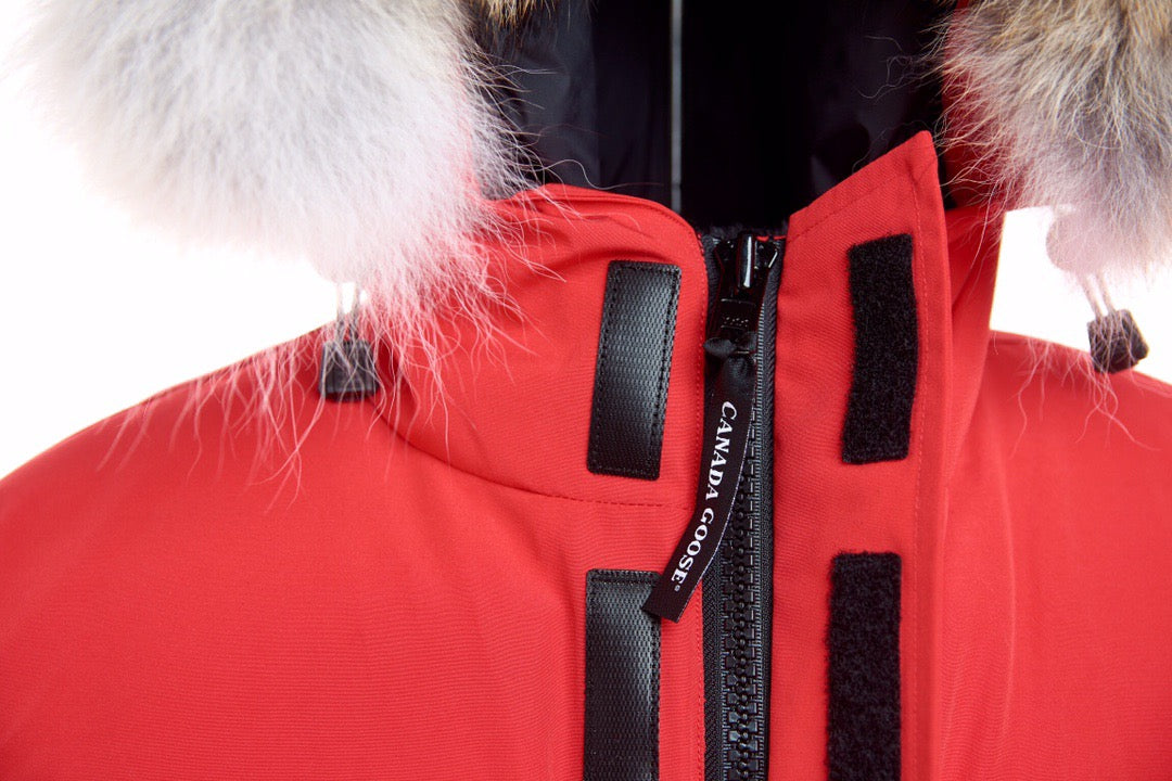 Canada Goose Expedition Parka Red