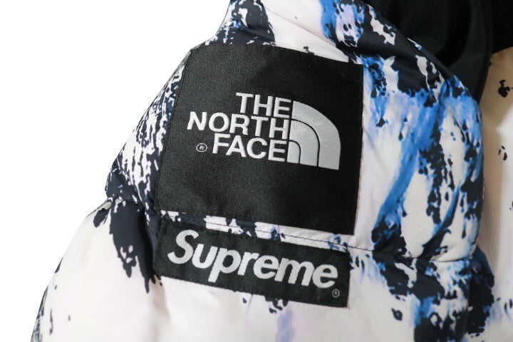 Supreme x The North Face Mountain Baltoro Jacket 'Blue/White'