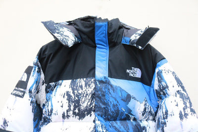 Supreme x The North Face Mountain Baltoro Jacket 'Blue/White'